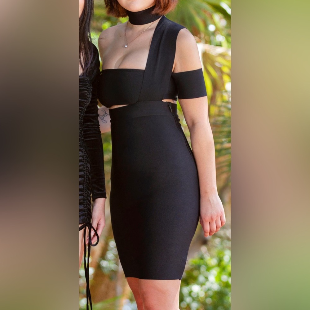 House of CB unique bandage dress black small